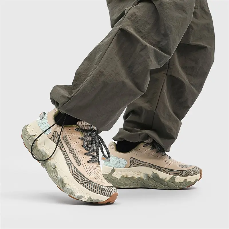 

Breathable Platform Outdoor Hiking Shoes Men's Large Size Comfortable Sports Shoes Fitness Training Trail Running Shoes