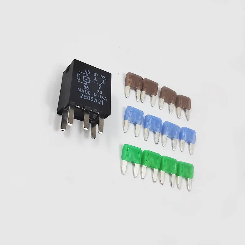 For BRP seadoo jetski fuse box, fuse, power relay green: 30Ah brown: 5Ah blue: 15Ah