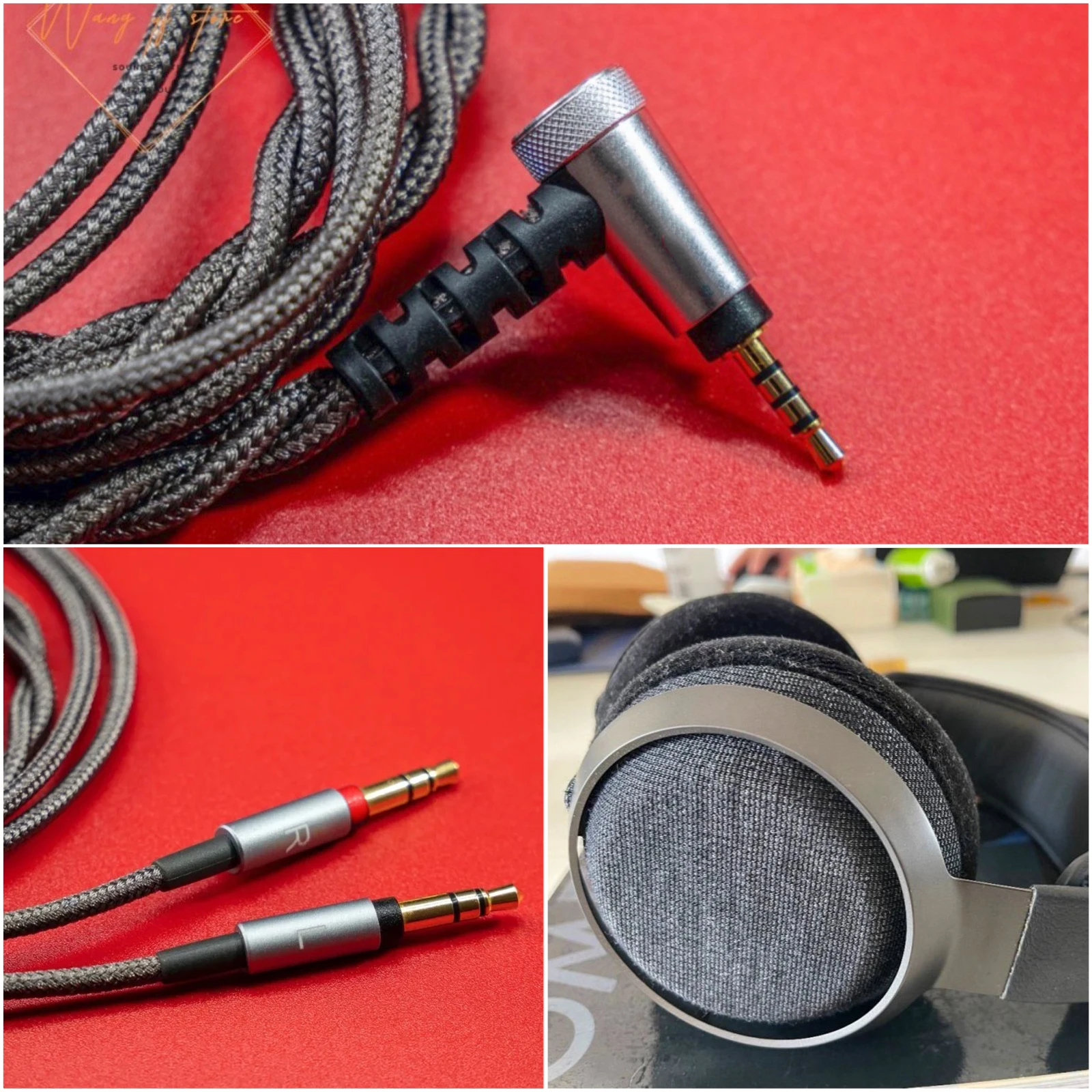 Hifiバランス型オーディオアップグレードケーブル,フィリップス対応の 