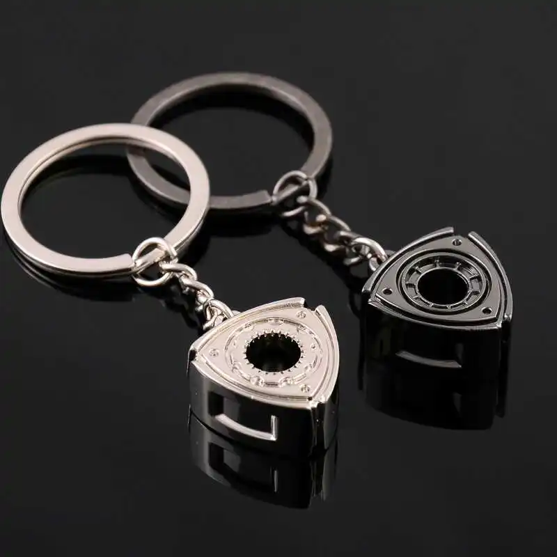 

High Quality 3D Metal Key Ring Wankel Rotary Engine for Mazda 3 6 Cx5 Rx7 Rx8 Atenza Axela Ralliart Car Keychain Accessories