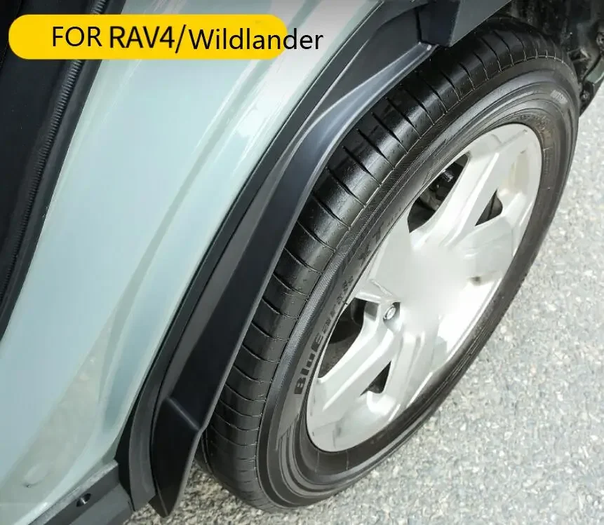 For Toyota RAV4 Wildlander  2019 2020 2021 Mudguard 2 Pcs Fender Car Mudguard Refit Rear Tire Fender Special Decoration YJB