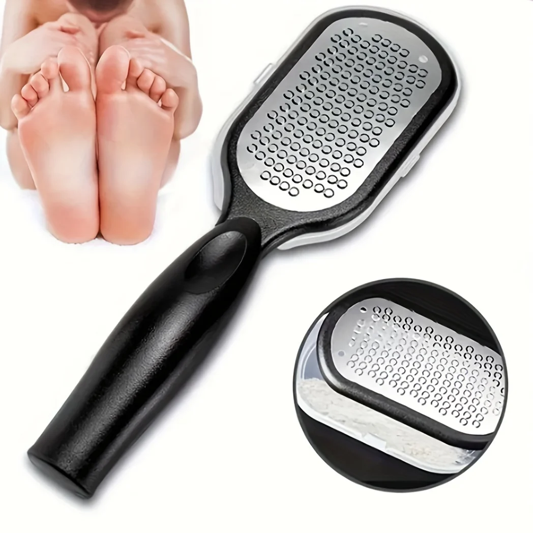 Foot Scraper Foot Grinder for Dry, Cracked Feet - Heel Callus Remover Pedicure Tool Exfoliating Foot File for Smooth Skin