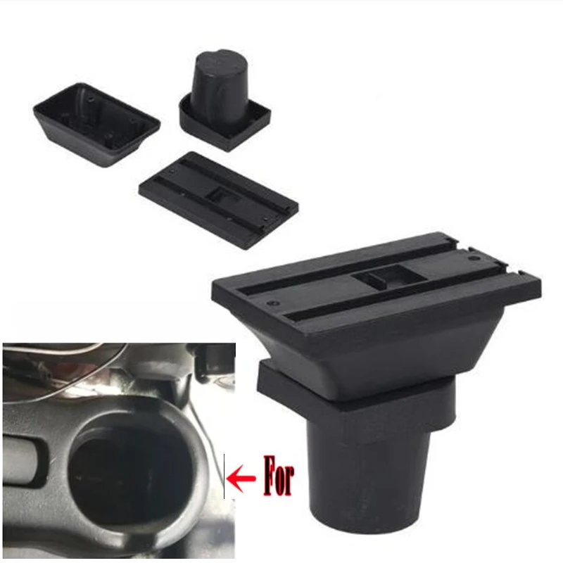 NEW Car Armrest For VW Up 2009 - 2020 Arm Rest 2010 2011 2012 2013 2014 2015 2016 Center Console Storage Box USB Charging