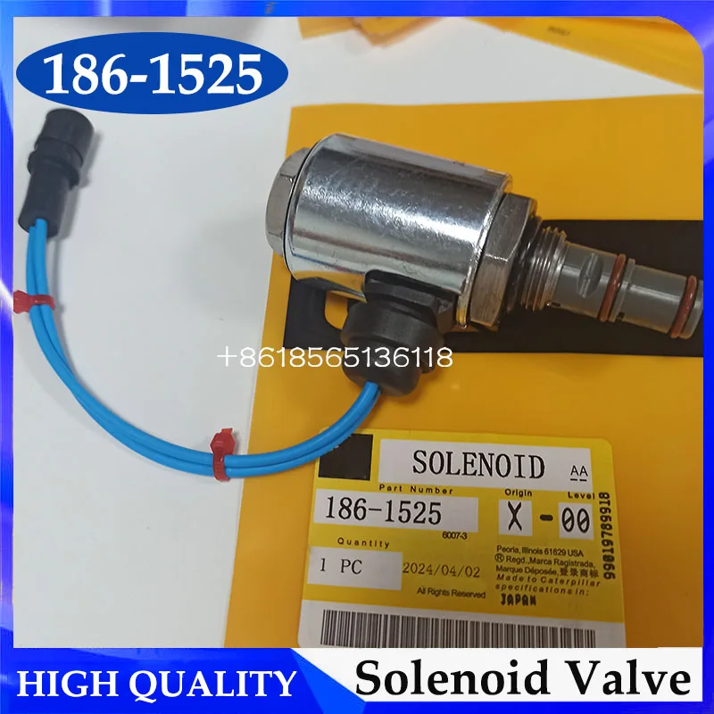 

186-1525 1861525 24V Valve Group Solenoid for 120H 12H 135H 140H 143H 160H Motor Grader D8R Track-Type Tractor