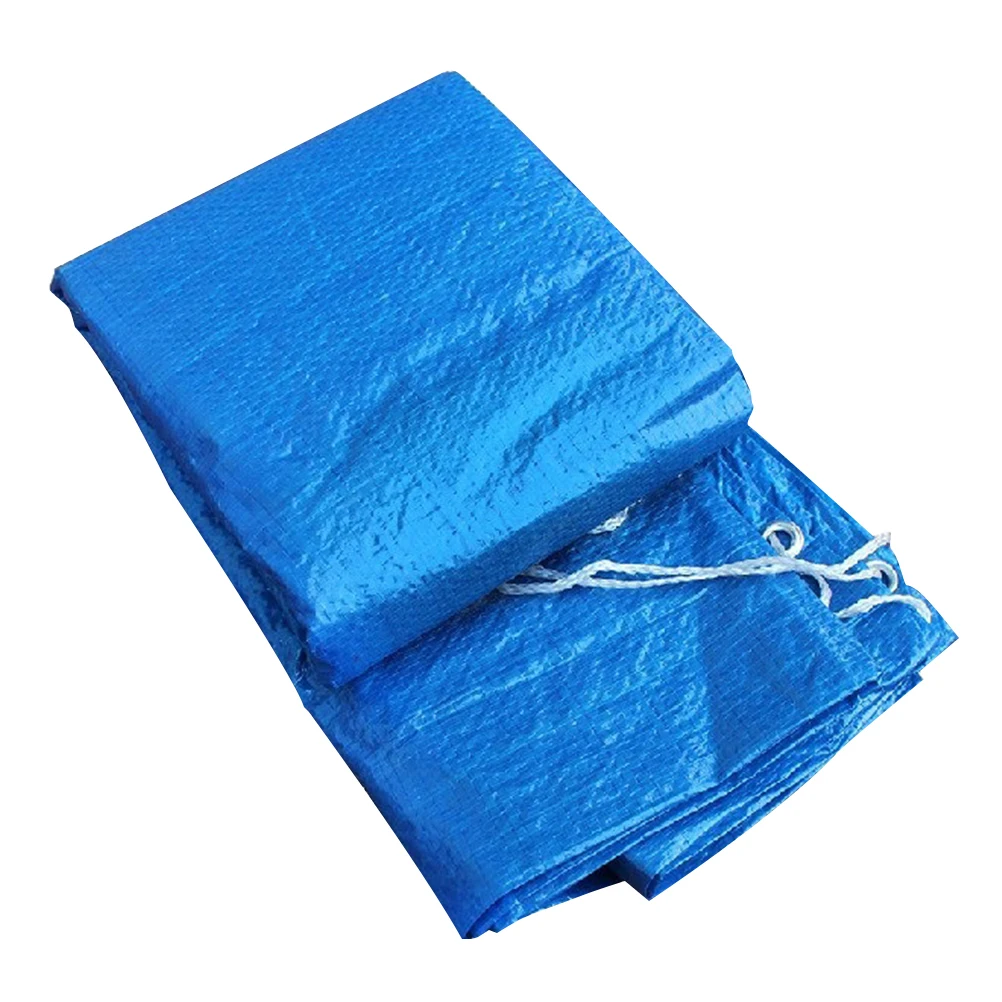 Round Swimming Pool Dust Cover 210cm Waterproof Tarp Dustproof Debris Floating Inflatable Spa Pool Cover Rain Protection