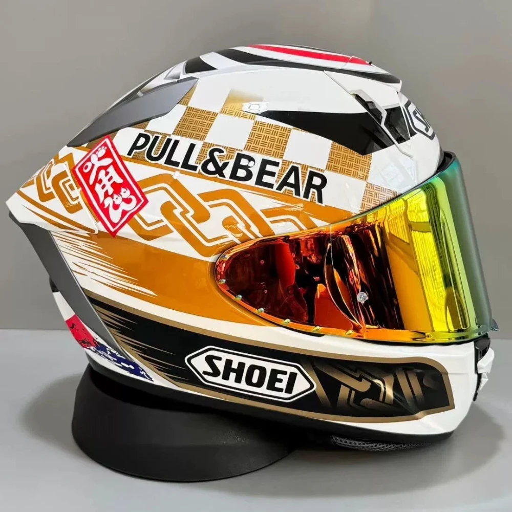 SHOEI X15 Maneki Neko Full-Face Motorcycle Helmet Gloss Finish Maneki Neko Full-Face Motorcycle Helmet SHOEI Helmet