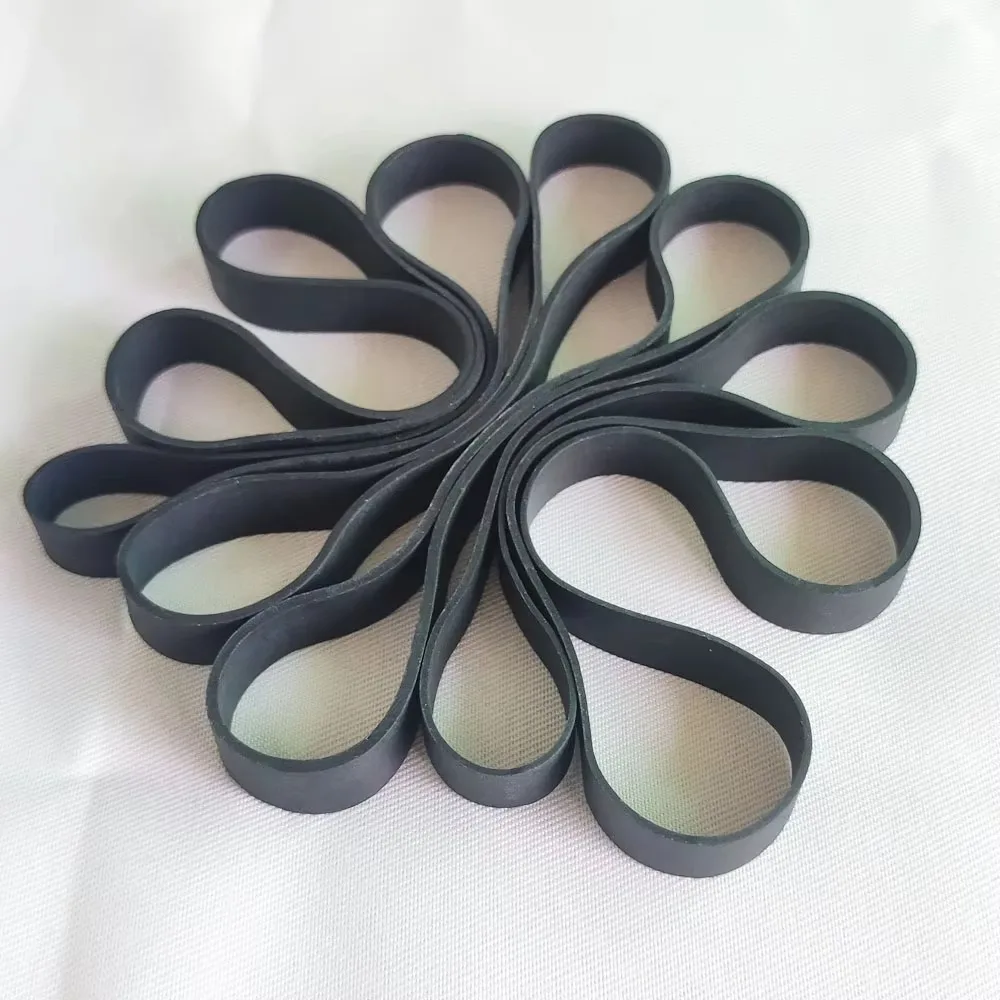 20/300 ชิ้นยางรัดอเนกประสงค์สีดำทนทานยืดแหวนยางขนาดใหญ่ขนาดใหญ่ยางหนาแถบยางยืดอุปกรณ์สำนักงาน