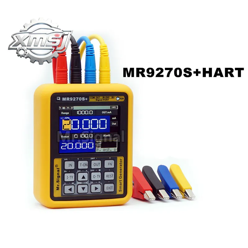 Generador señal MR9270S + HART 4-20MA, calibra el voltaje actual, transmisor presión termopar PT100, frecuencia grabado