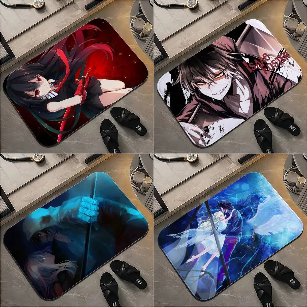 

Angels Of Death Floor Mat Printed Large Carpets Room And Bedroom Carpets Bathroom Anti Slip Door MATS Small Carpets