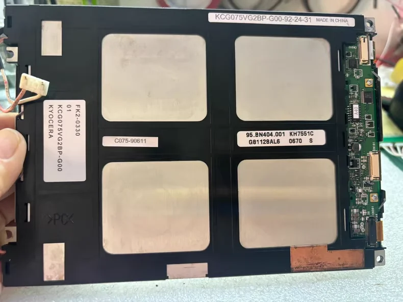 7.5 インチ KCG075VG2BP-G00 LCD スクリーン ディスプレイ パネル 1 年保証