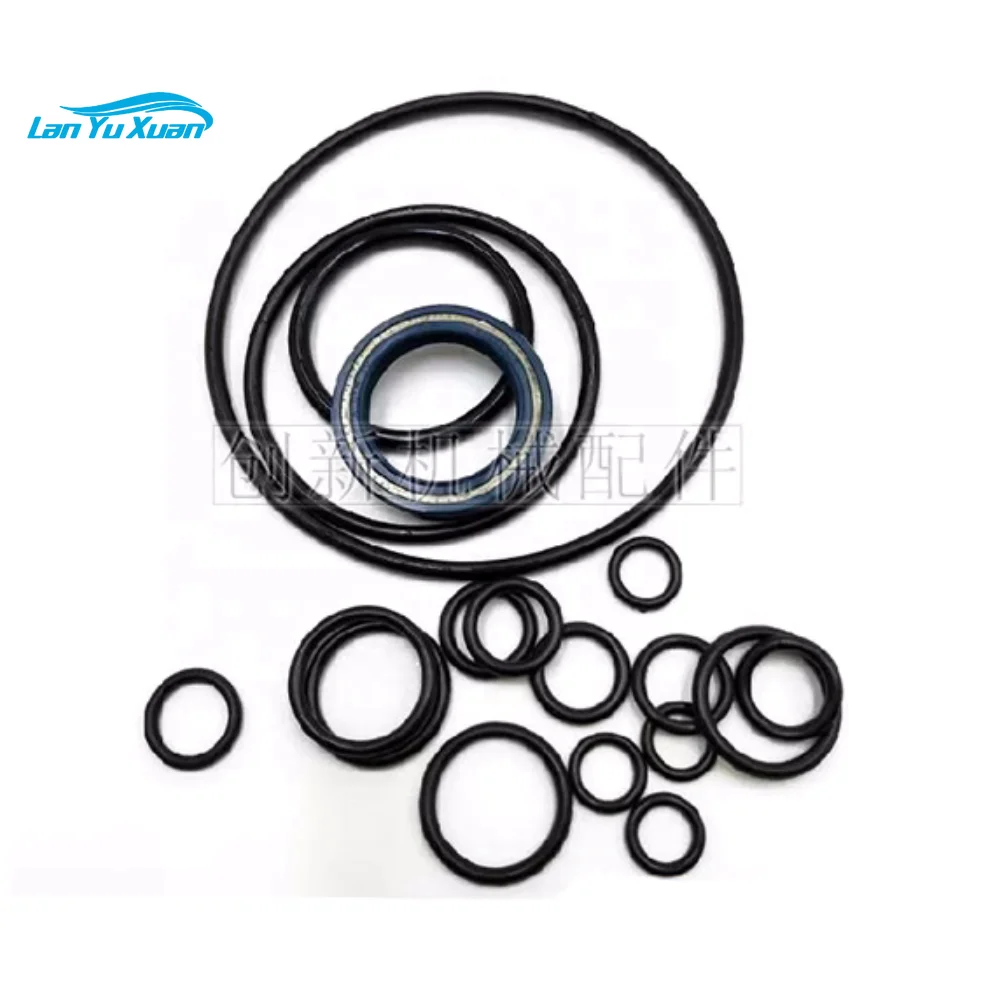 For Mini excavator Kubota U30 large, medium and small arm oil seal  cup hydraulic pump center   repair kit O-type 