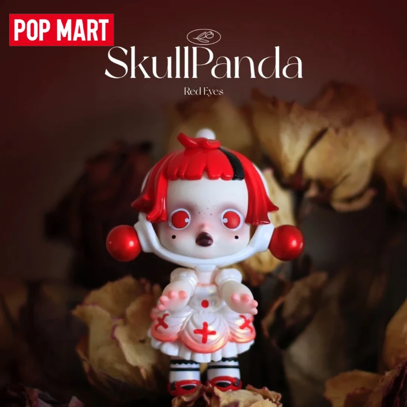 

Оригинальная коллекционная фигурка POP MART SKULLPANDA White Maid Trendy Toy в наличии, подарок
