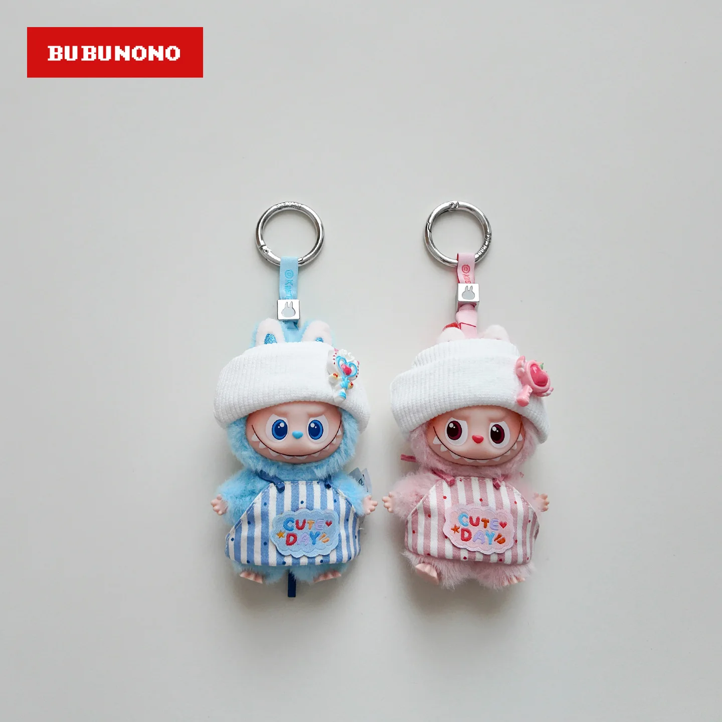 

Мини Labubu Heart Code 4-го поколения, пижамный комплект для пары, одинаковый наряд для спящей тематики для коллекции виниловых кукол 10 см