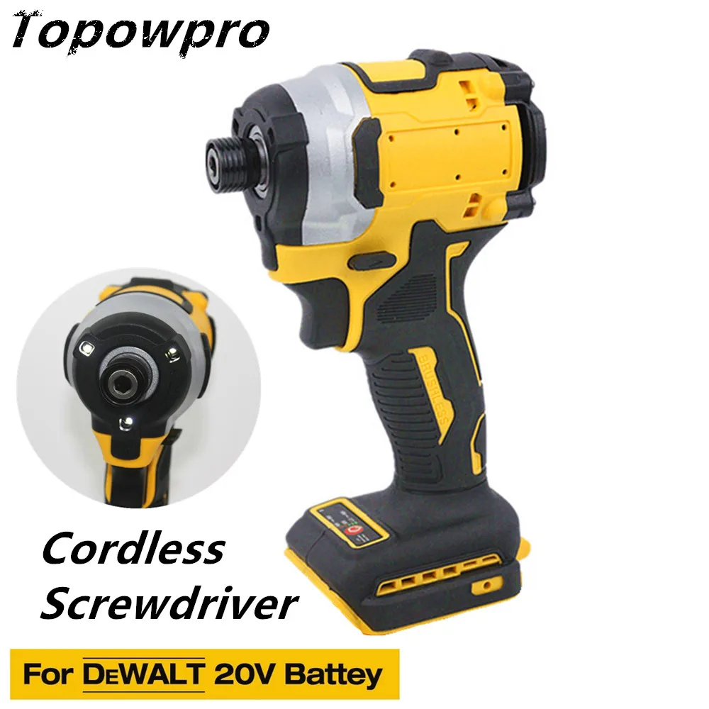 Brushless Electric Screwdriver Cordless 1/4