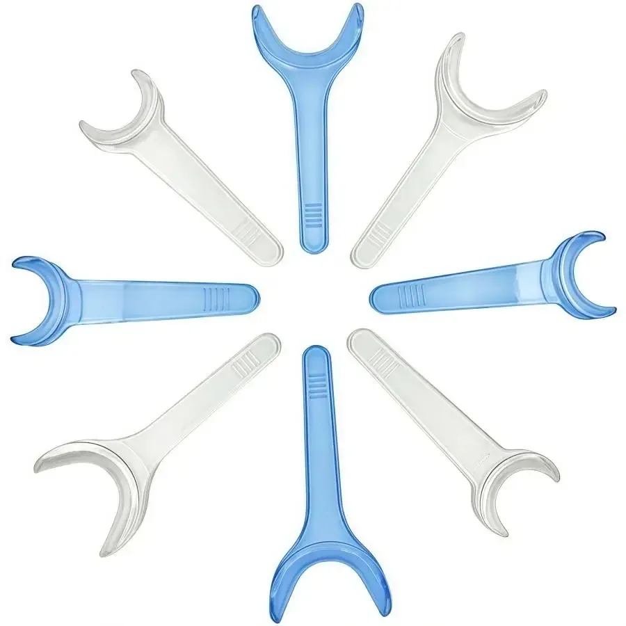 4pcs/bag Autoclavable Dental Lip T-Shape Pressure Retractors Intraoral Cheek Orthodontic Teeth Mouth Opener for Oral Care Clinic