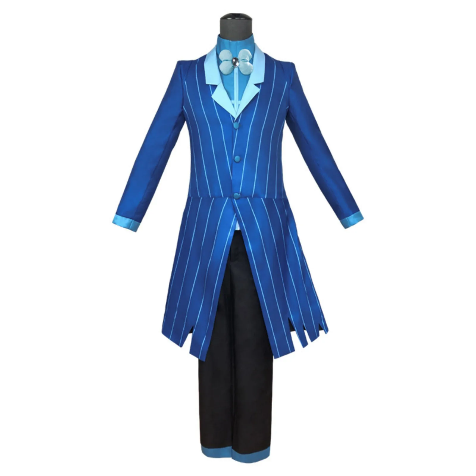 Adult Hazbin Hotel Cosplay Costumes Women Apron Dress Suit Halloween Carnival Party Outfit for Men Woman Suit