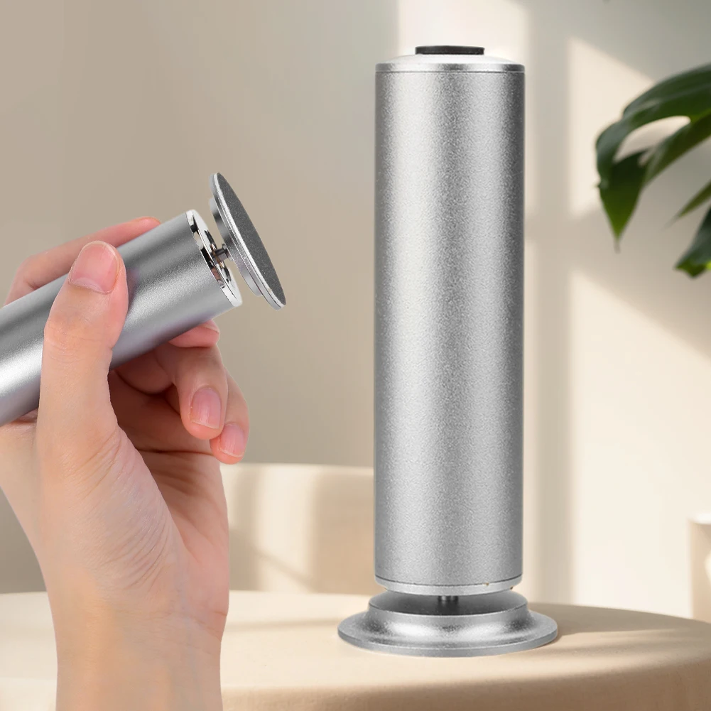 

Электрическая шлифовальная пилочка для удаления мозолей с 60, сменная подушечка, пилочка для ног для педикюра, портативная из алюминиевого сплава для мужчин и женщин