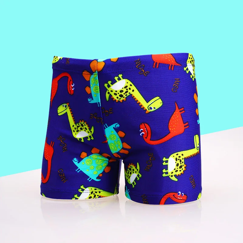 Traje de baño para niños, novedad de verano 2022, pantalones de natación con dibujos de dinosaurios y tiburones, pantalones cortos de playa