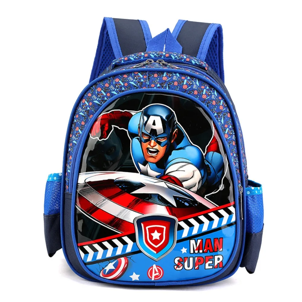 New Children\'s Backpack for Kindergarten Boys and Girls Cartoon Lightweight Backbone Protection Primary School Students Backpack