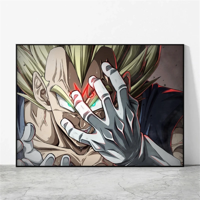 Print On Canvas Goku Modern Home High Quality Art Decoration Paintings Decorative Friends Gifts Poster Toys Modular Prints