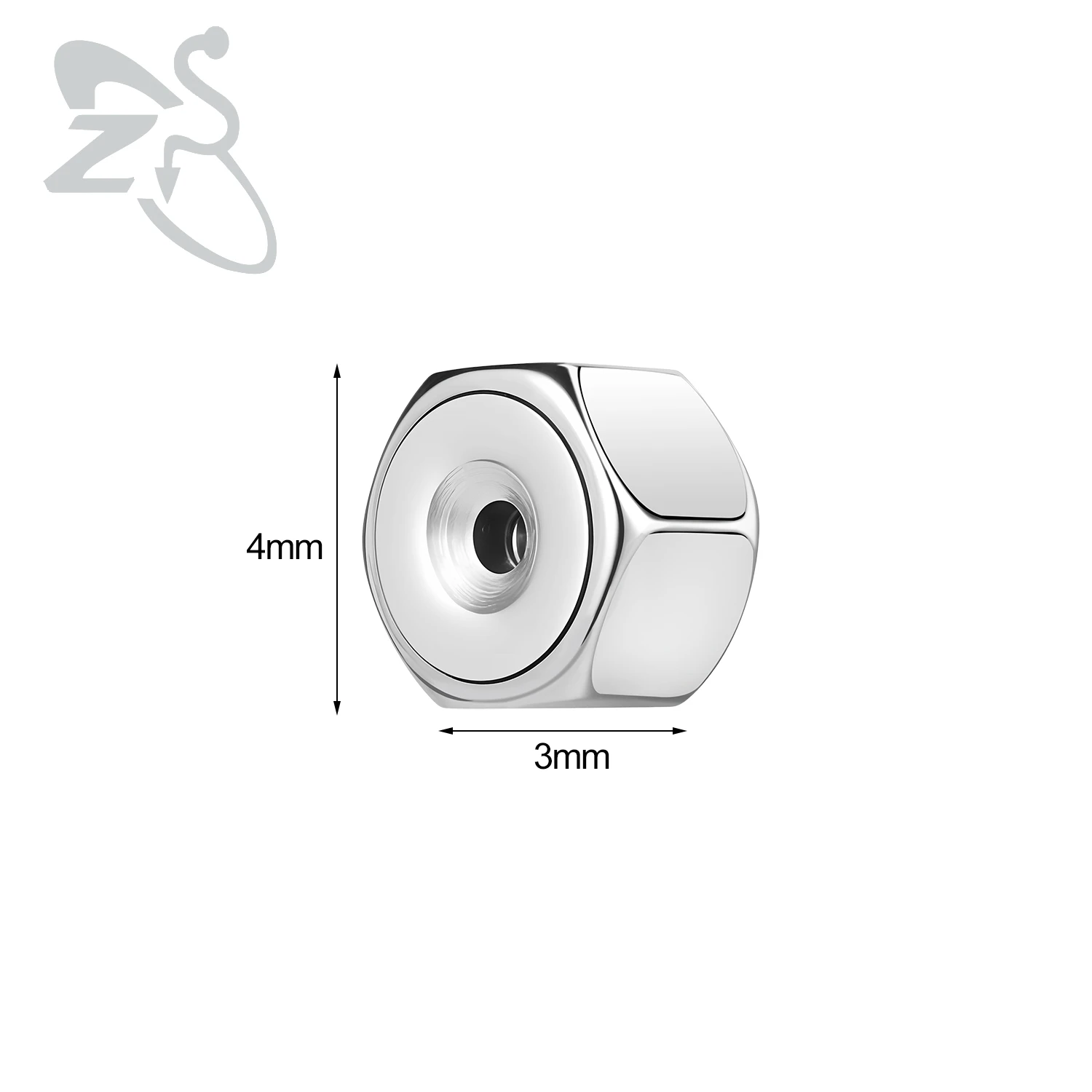 Gold Color Stainless Steel Earring Rubber Plug Ear Studs, 2-10pcs