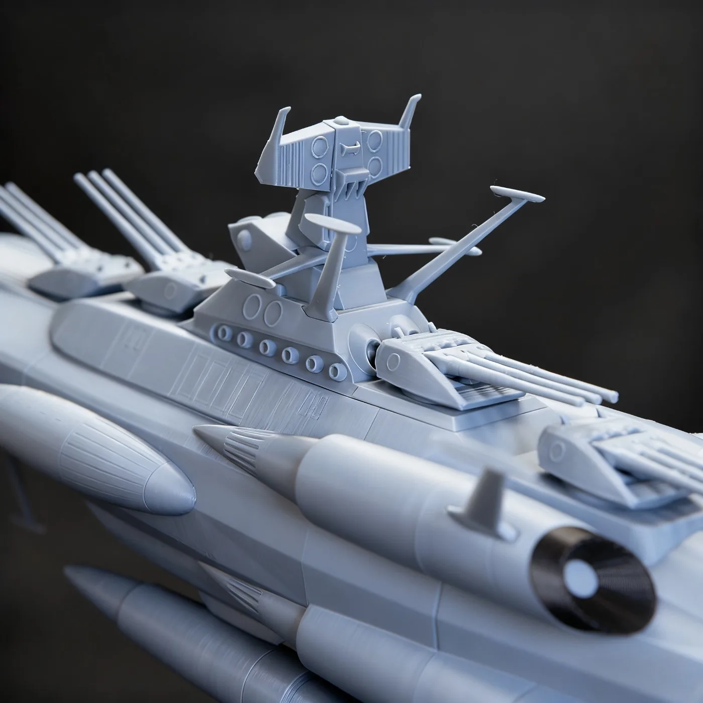 1/500 أندروميدا فئة سفينة حربية التجمع نموذج 89 سنتيمتر وضعت بدقة ثلاثية الأبعاد السفن المطبوعة ثابت أطقم منمذجة السفينة لعبة الحلي #2