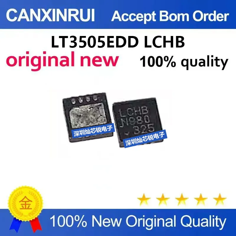 (5-100pieces)Brand new original LT3505EDD LCHB DFN12 packaged switching regulator integrated chip