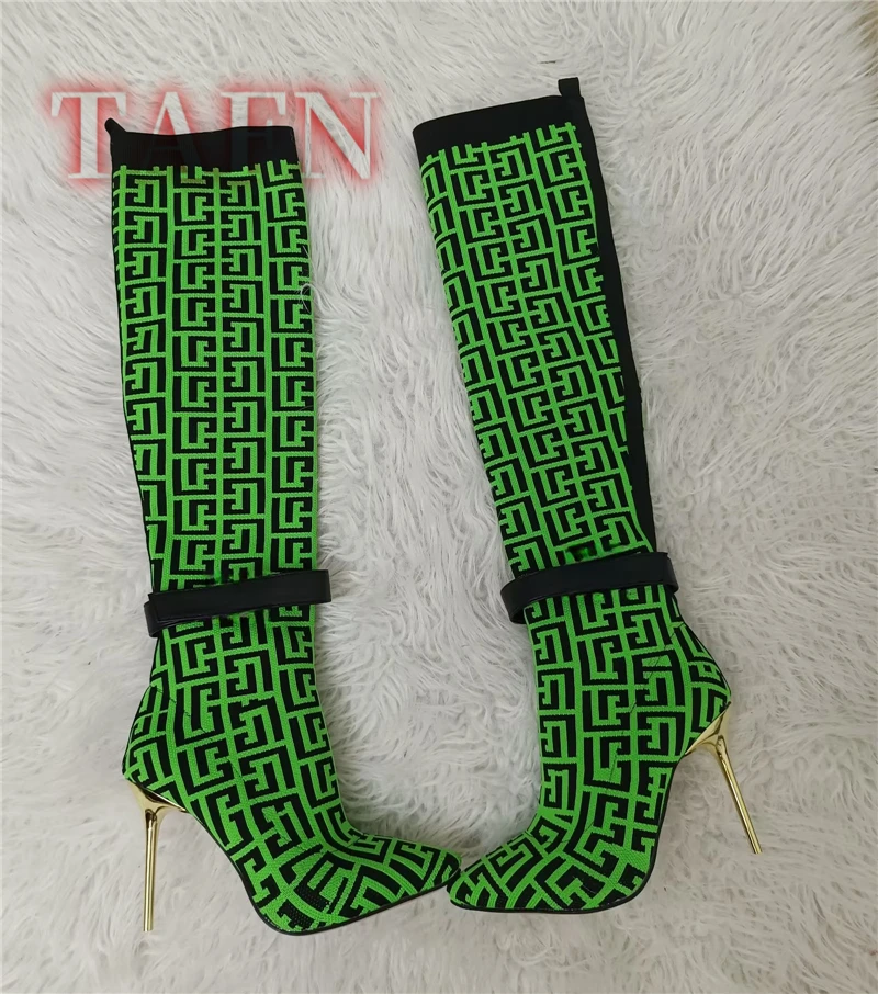 Botas de Meia Elásticas Femini - Knee High Sock Women avaliação e preço