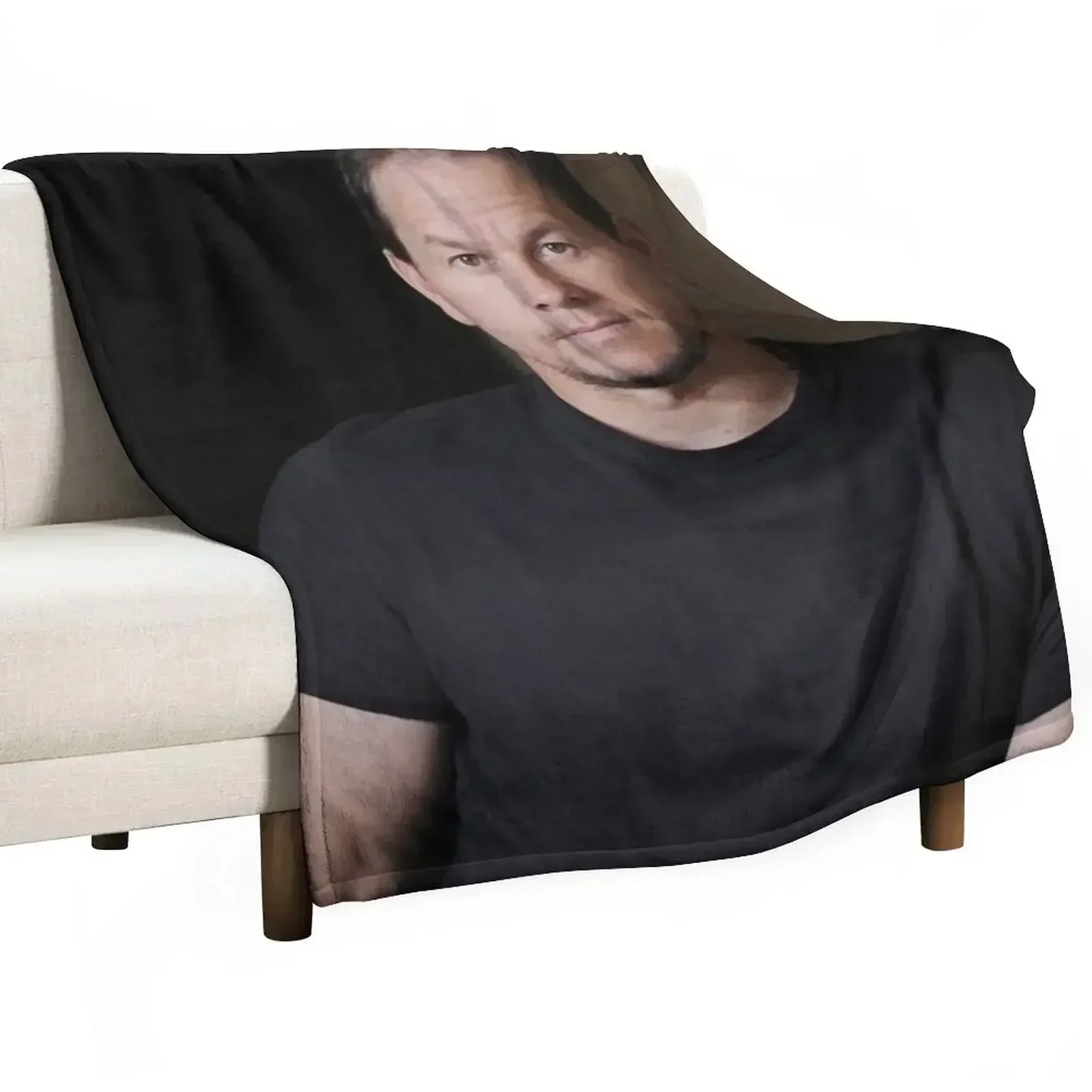 mark wahlberg Throw Blanket Moving Bed Fashionable Camping Blankets