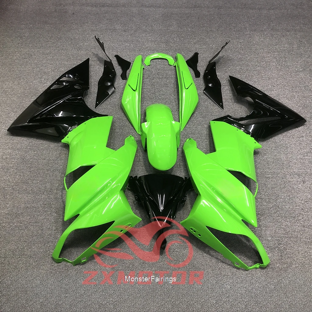 

Для Kawasaki ER-6F Ninja 650 2009 2010 2011 2012, комплект обтекателей послепродажного обслуживания мотоцикла, обтекатели ER6F 09-12, бесплатные наклейки