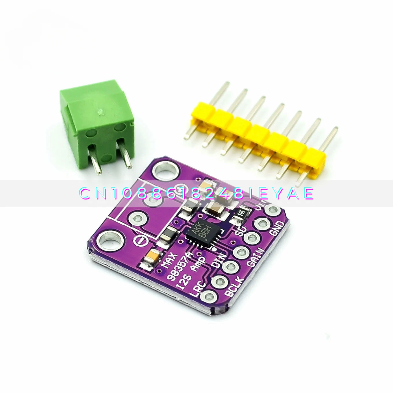 MAX98357 I2S Audio Amplifier Module, Unfiltered Class D Amplifier, Support ESP32 Raspberry Pi