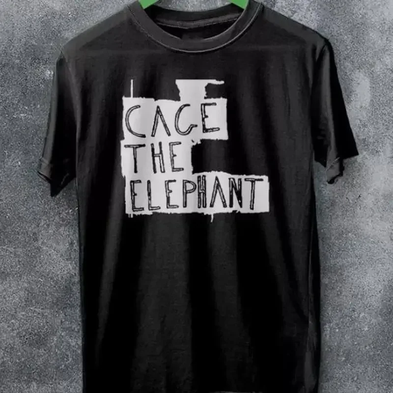 

Футболка Basic Shirt Cage The Elephant Band, черная, T
