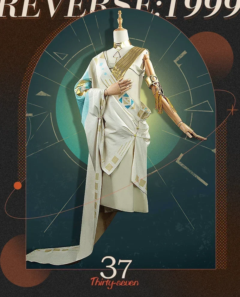 

[Customized] Women's 1999 the Prisoner in the Cave Occultist 37 Cosplay Costume Halloween Outfit - Cave Dweller Theme