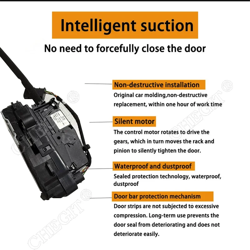 جديد الجيل السادس إغلاق ناعم لطراز تسلا Y 3/ 3 هايلاند Y Juniper باب شفط كهربائي ذكي مفتوح عالي مضاد للقرصة #6