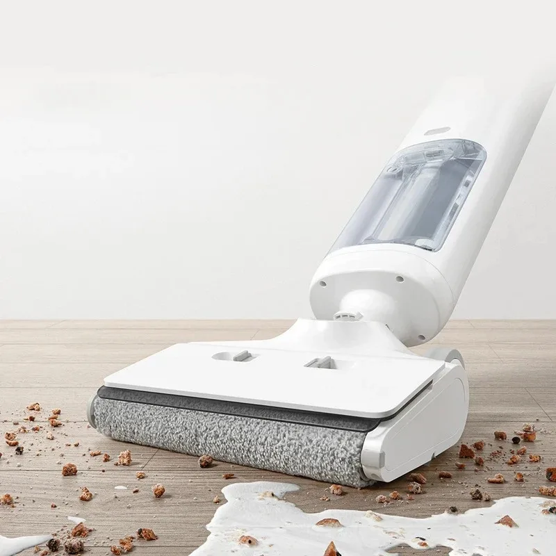 XIAOMI MIJIA Intelligent Handheld Vacuum Cleaner Wireless Floor Cleaner Self Cleaning Base Dry Wet Motor