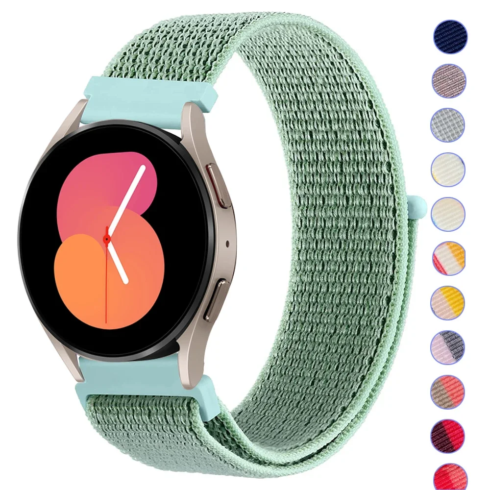 

20mm 22mm Nylon Strap For Samsung Galaxy Watch 6/5/5pro/4/Classic 46/44mm/40mm Bracelet Huawei Watch 4/3/2/3 Pro/Honor Magic 2