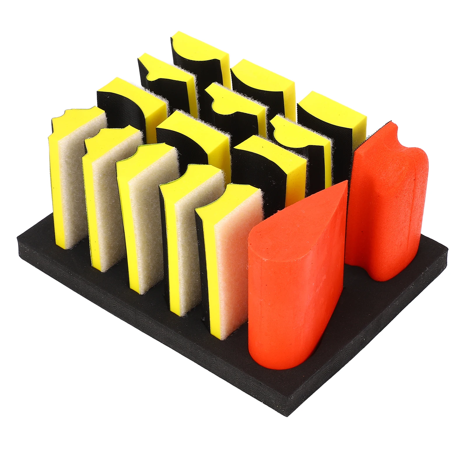 

Hand Grinding Blocks Self Adhesive Curved Polishing Block for Woodworking Self Adhesive Polishing Block