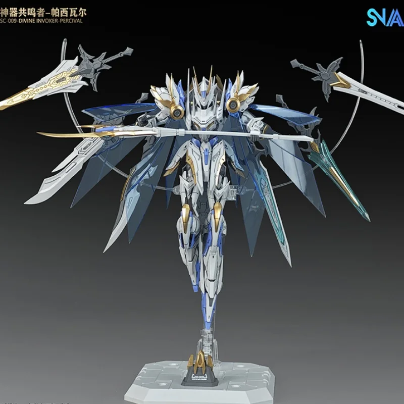متوفر الأصلي SNAA الإلهي Invoker-Percival عمل الشكل ديلوكس الطبعة 1/144 Sc-009 أطقم منمذجة فرسان الجدول المستديرة #3