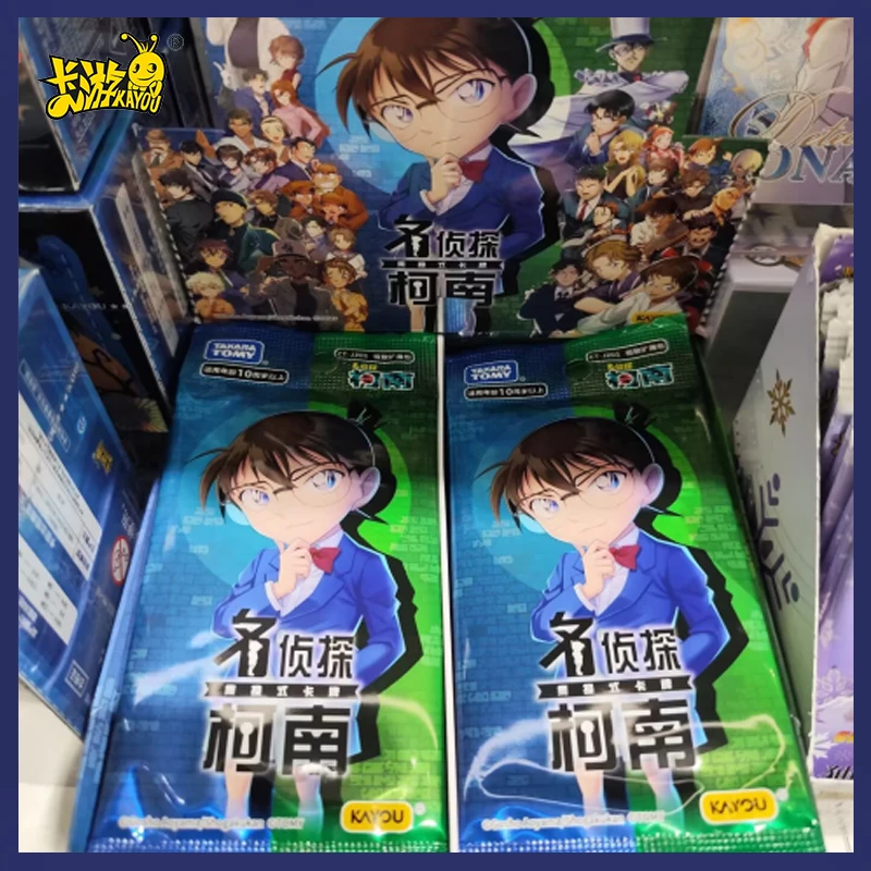 

KAYOU Detective Conan, оригинальная коллекционная карточка vol.1, коллекция расширения, боевая карточка, карты, детские игрушки на день рождения, подарки