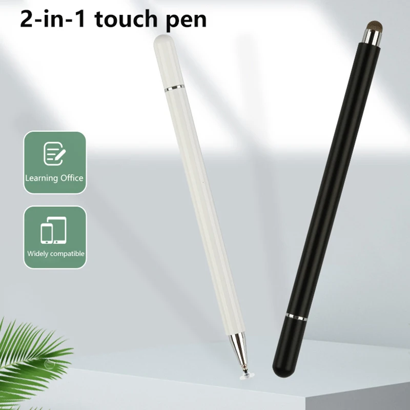 Mobile phone tablet computer capacitive pen screen stylus writing learning office game magnetic two in one
