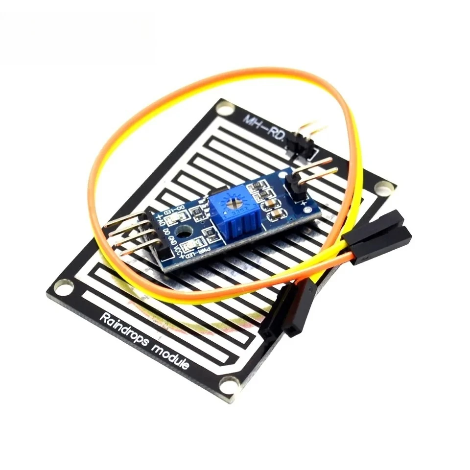 2/5/10PCS 3.3-5V Rain Raindrops Sensitive Detection Sensor Module Weather Humidity for arduino Diy Kit