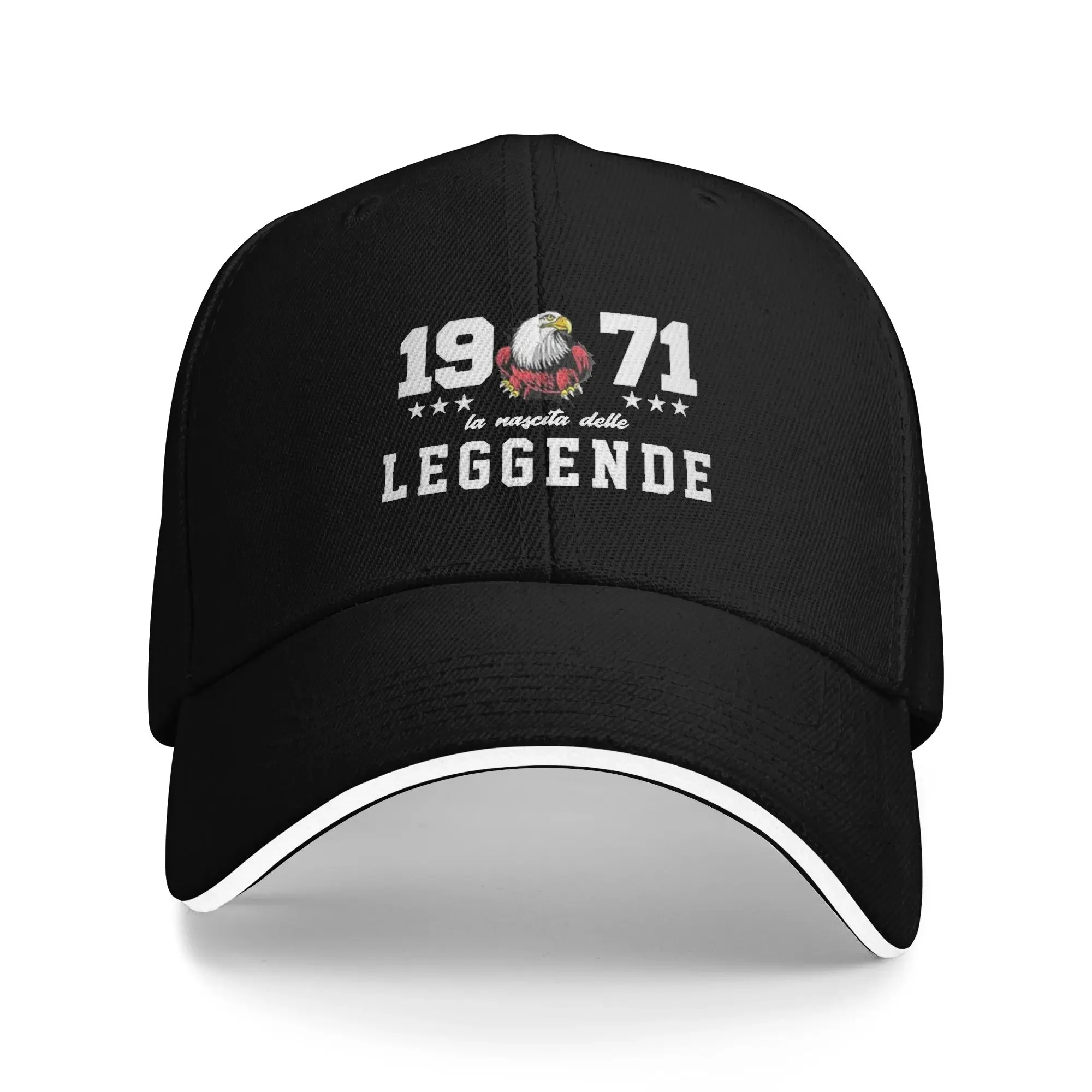 6 Styles Baseball Caps With Eagle Design For Father's Day Or Birthday Gift For Men And Women Born In 1973 1972 1971 High-end