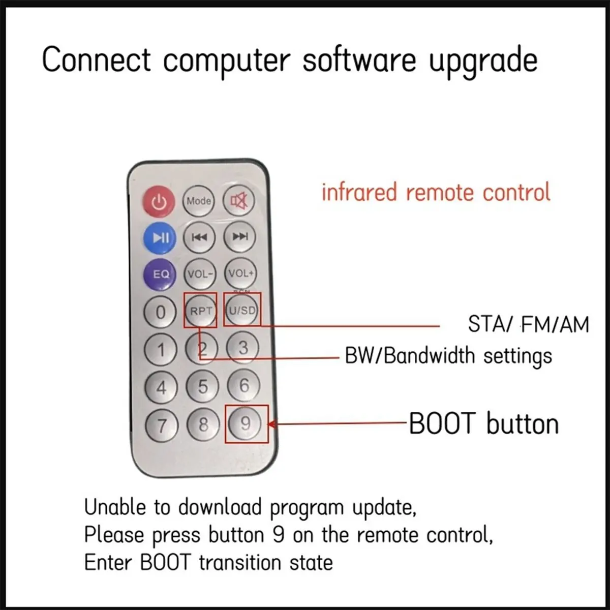 

Punctual- Full-Band Radio TEF6686 Digital High-Sensitivity Radio FM AM Radio Mono