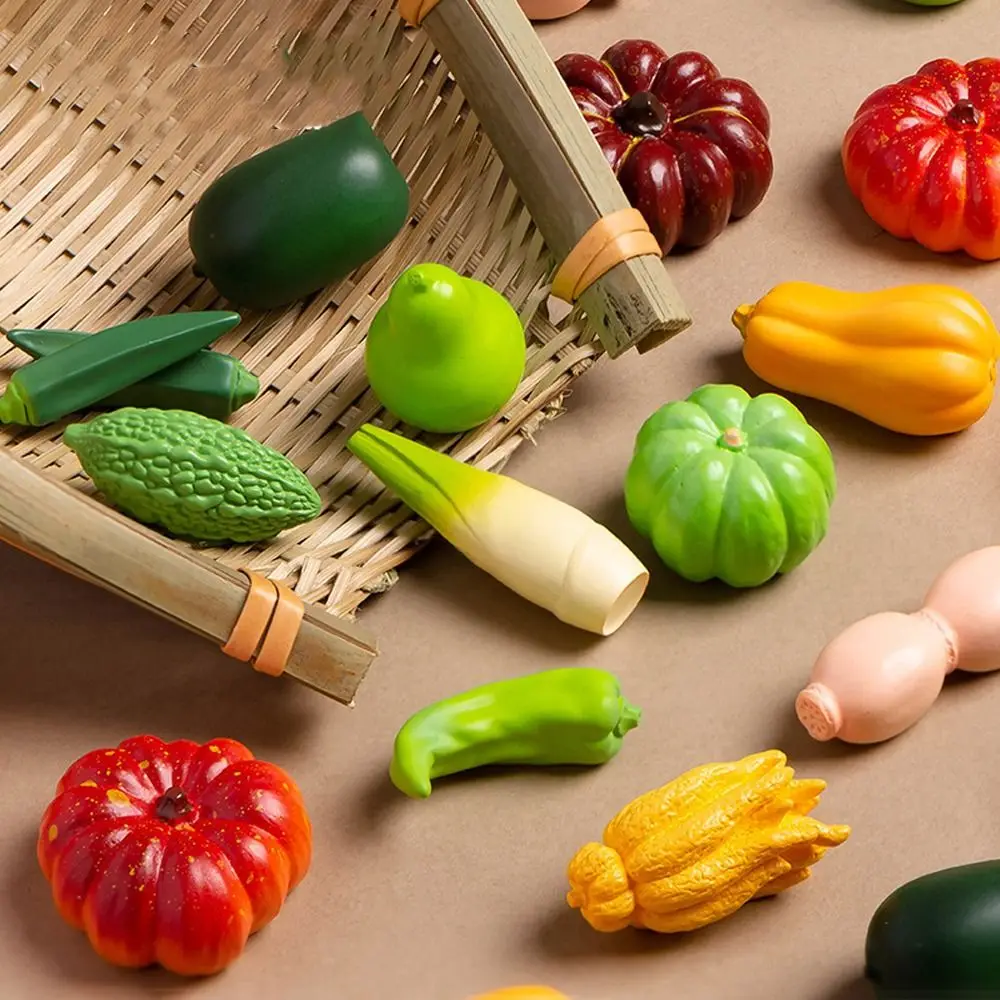 

Cute Simulation Vegetables Handicrafts Mini Artificial Vegetables DIY Decorations Realistic Vegetables Figurines Miniatures
