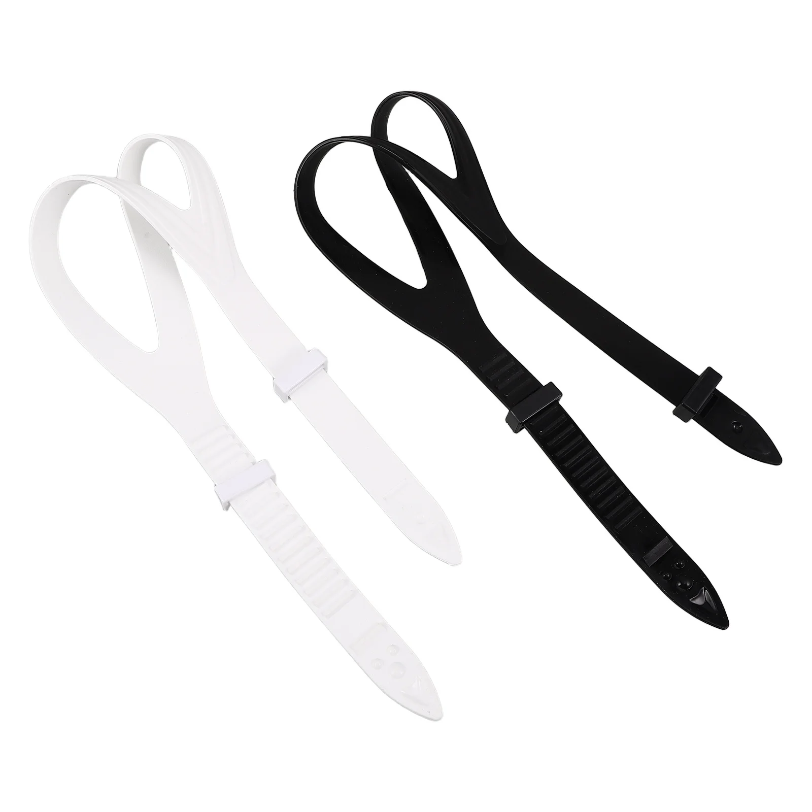 

2Pcs Silicone Diving Mask Replacement Strap Universal Swim Goggles Strap Split Design Neck Holder Waterproof Sports Eyewear