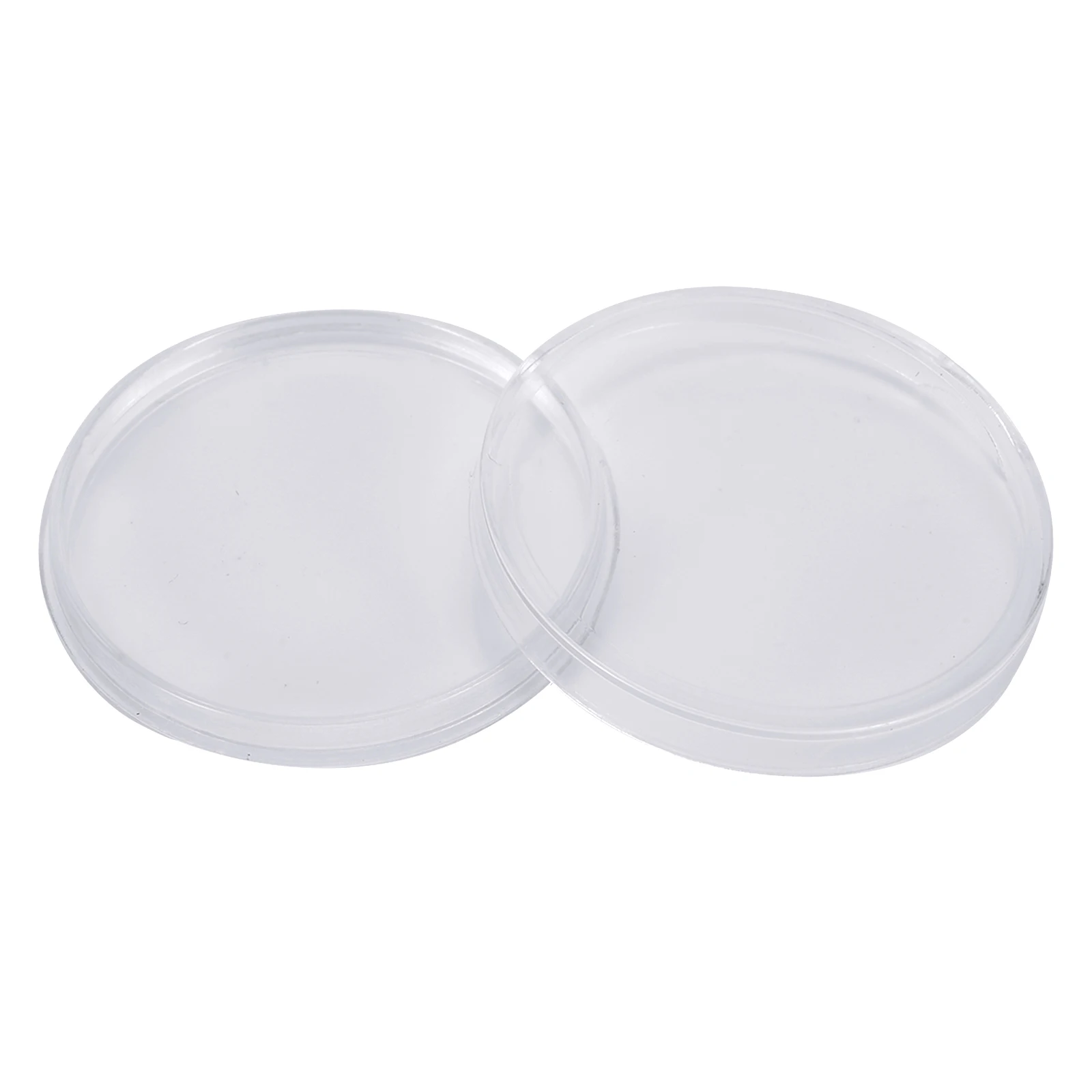

100pcs Coin Holders Plastic 30mm Protect Accessories Reusable Ceremony Transparent Commemorative Container Penny