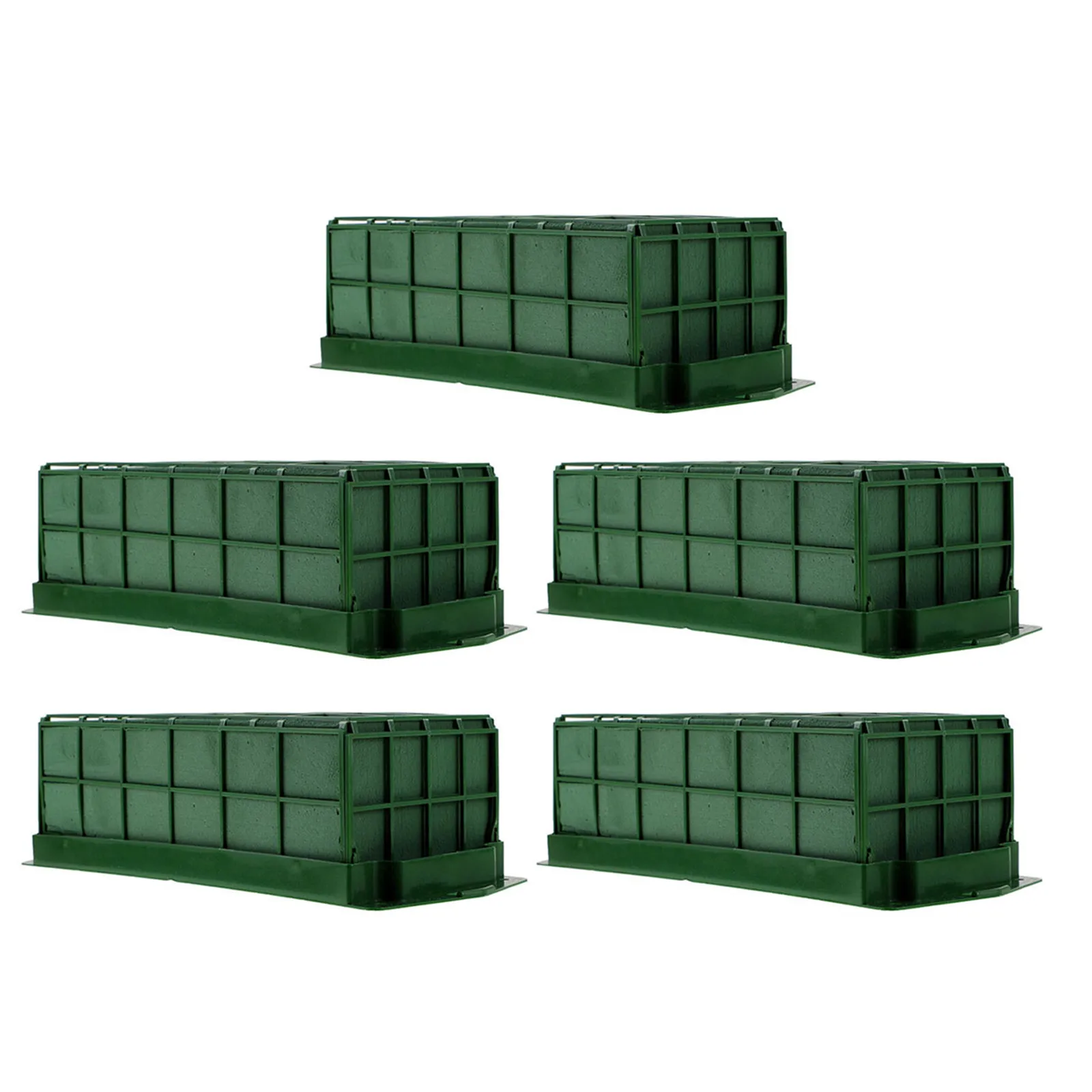 5Pcs Floral Foam Square Holder Wet Reusable Stable Base for Garden Wedding Party Flower Arrangement Supplies Flower Foam Bricks