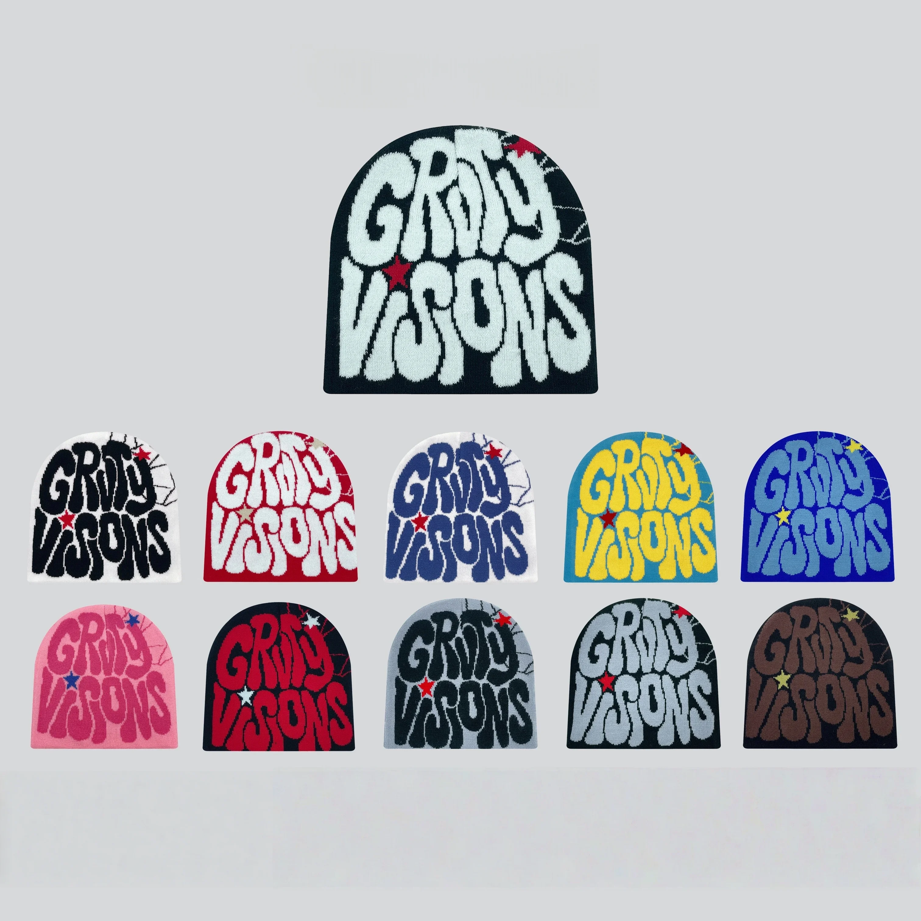 Knitting Cap Men Women Paragraph Quality Beanie Cap Y2k Warm Fashion Hundred Take Ins New Net Red Design Sense Niche Cold Cap