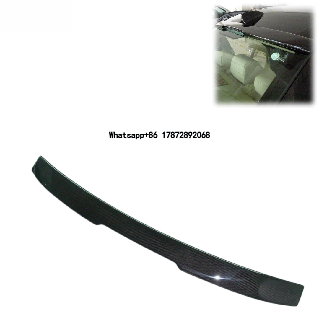 Carbon Fiber Roof Spoiler for  5 Series E60 2003-2010, Rear Window Top Wing Lip Spoiler