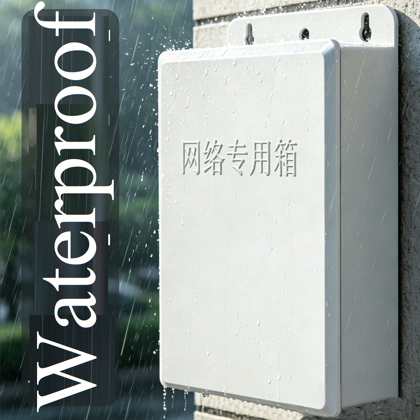 Outdoor Electrical Enclosure Case, Push pull cover design ABS Plastic Rainproof Enclosure Box, Drawer-type Cover Waterproof Box
